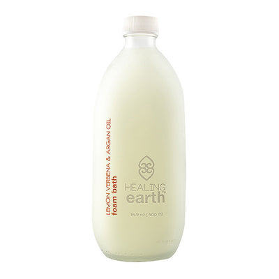 Lemon Verbena & Argan Oil Foam Bath - White