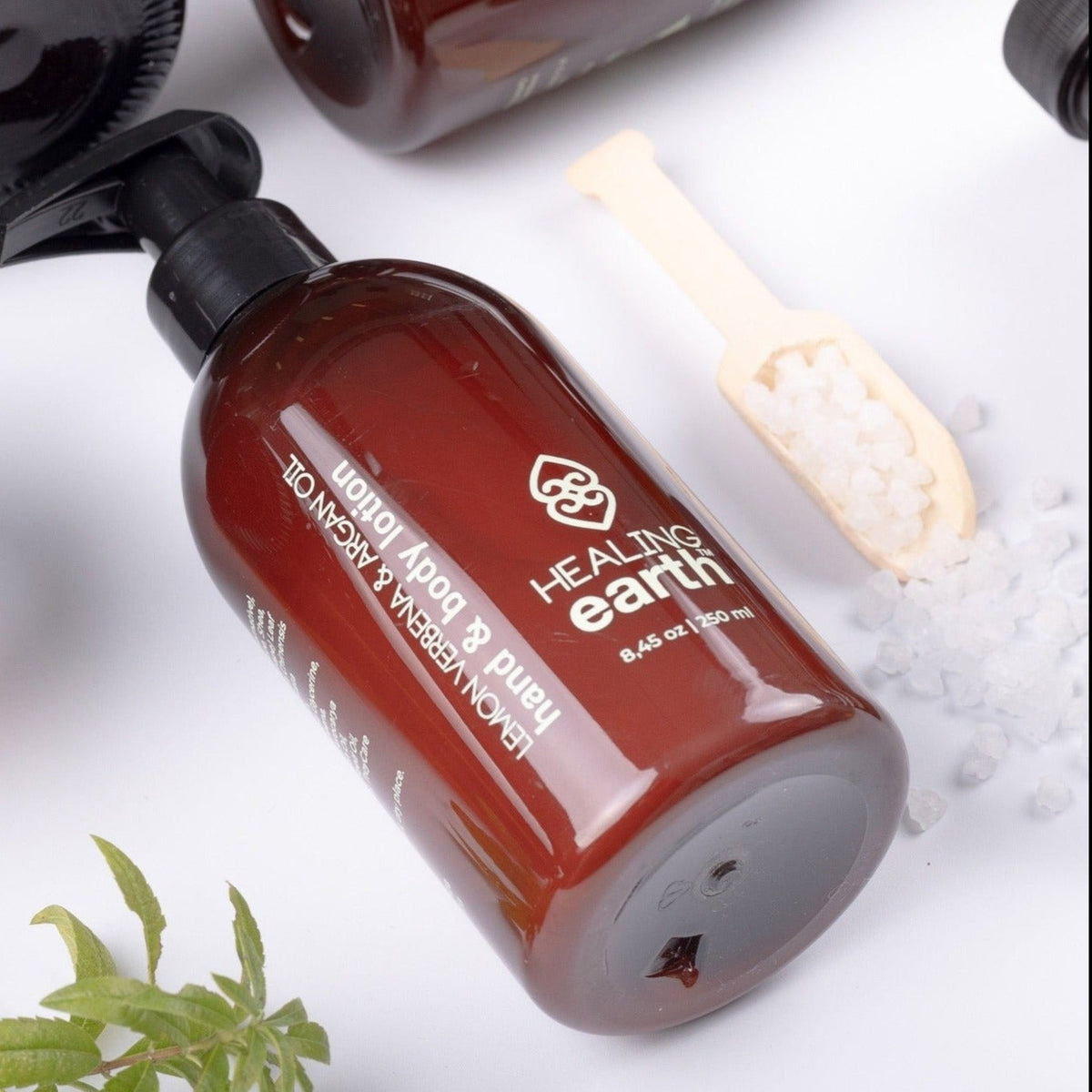 Lemon Verbena & Argan Oil Hand & Body Lotion – Healing Earth