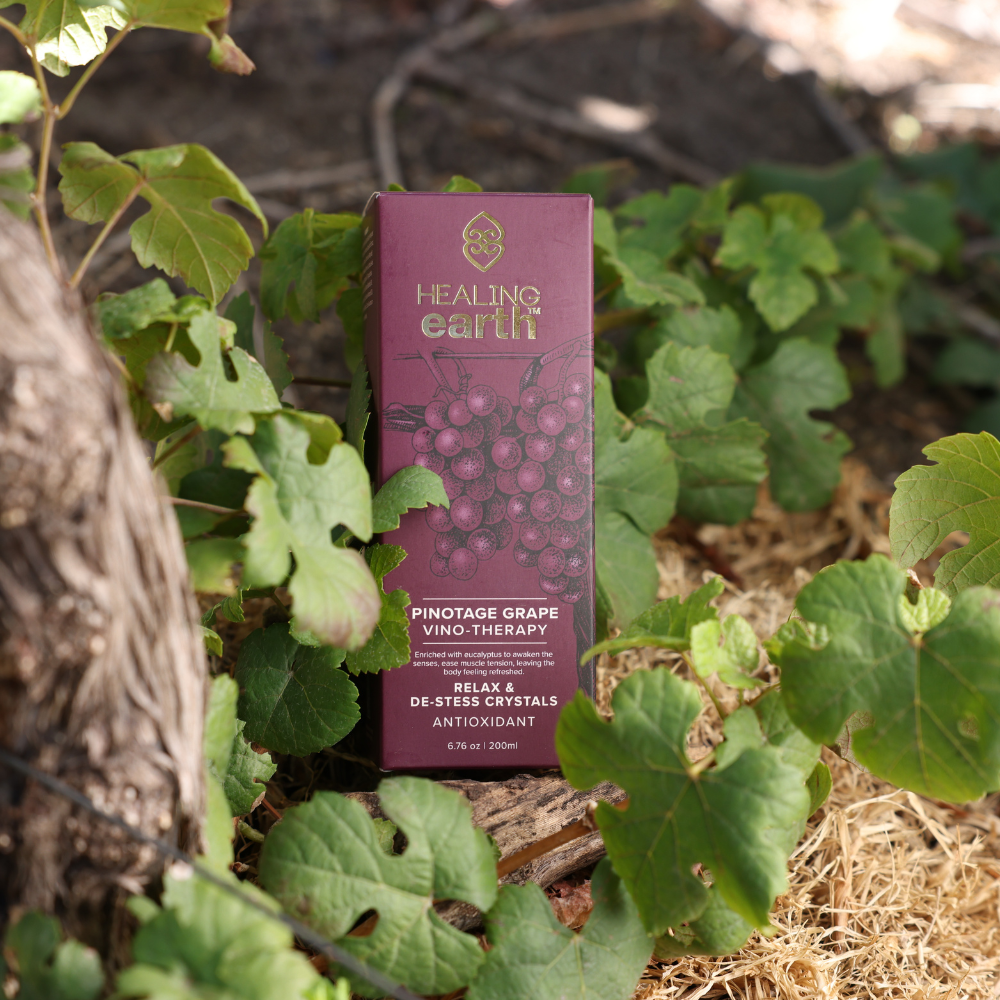 Pinotage Relax & Destress Bath Crystals 200ml