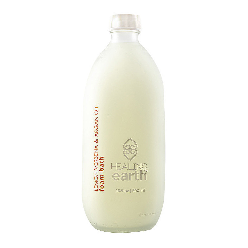 Lemon Verbena & Argan Oil Foam Bath - White