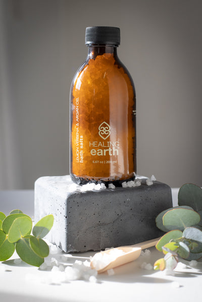 Lemon Verbena Bath Salt - Crystals