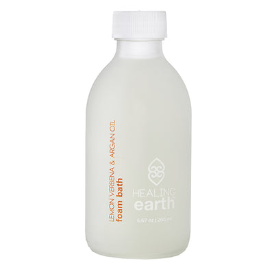 Lemon Verbena & Argan Oil Foam Bath - White
